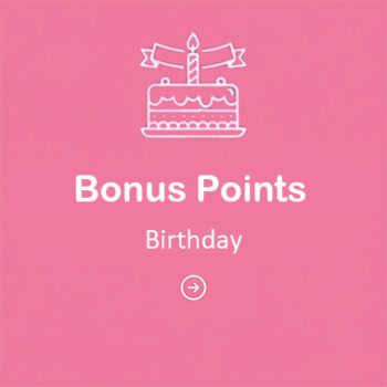 birthday Bonus Points